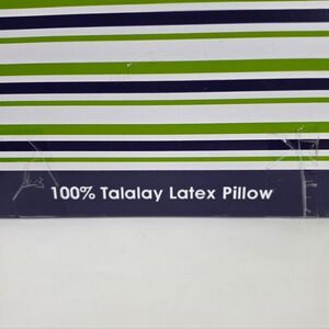Kiss Dream Talalay Latex Pillow Queen Soft Natural Neck Shoulder Pain Relief NEW